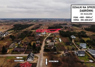 działka na sprzedaż - Wasilków (gw), Dąbrówki