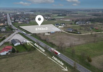 działka na sprzedaż - Zabłudów (gw), Zwierki