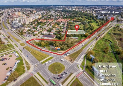 działka na sprzedaż - Białystok, Wysoki Stoczek