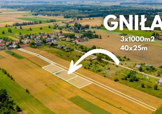 działka na sprzedaż - Dobrzyniewo Duże, Gniła
